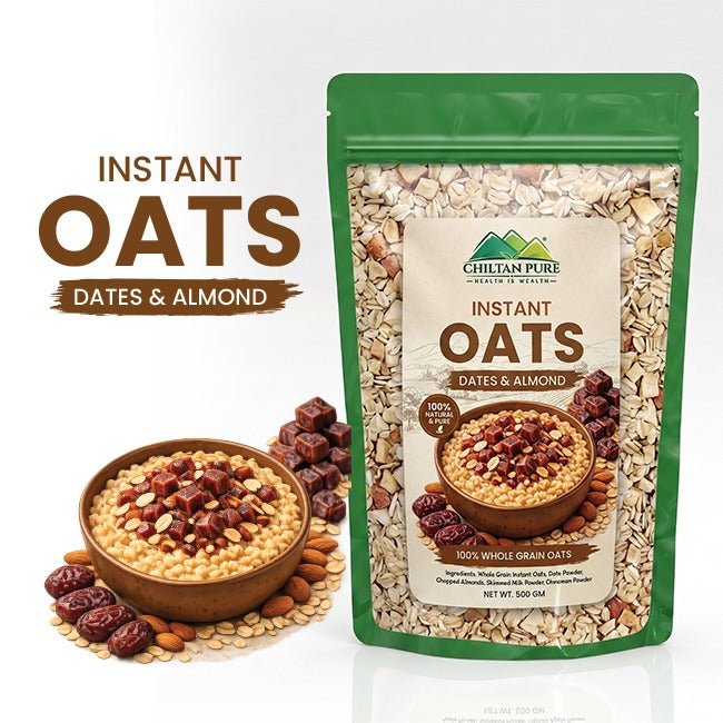Instant Oats (Dates & Almonds) - Mamasjan
