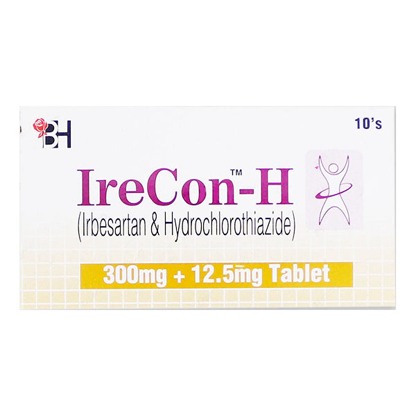 Irecon-H Tablets 300/12.5mg (1 Box = 1 Strip)(1 Strip = 10 Tablets)