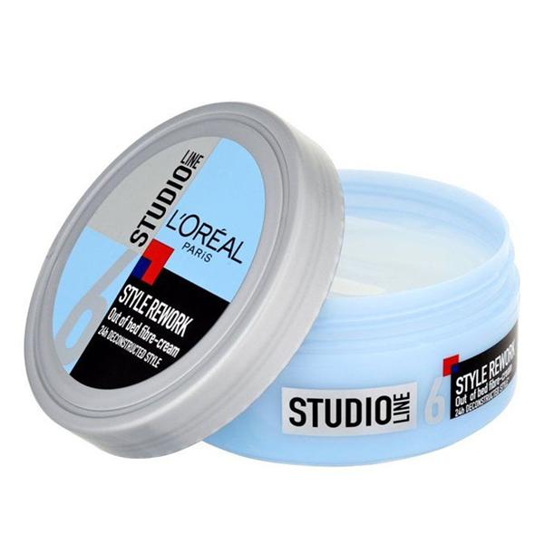 Loreal Studio Line Hair Cream Style Rework Out Of Bed 6 150Ml