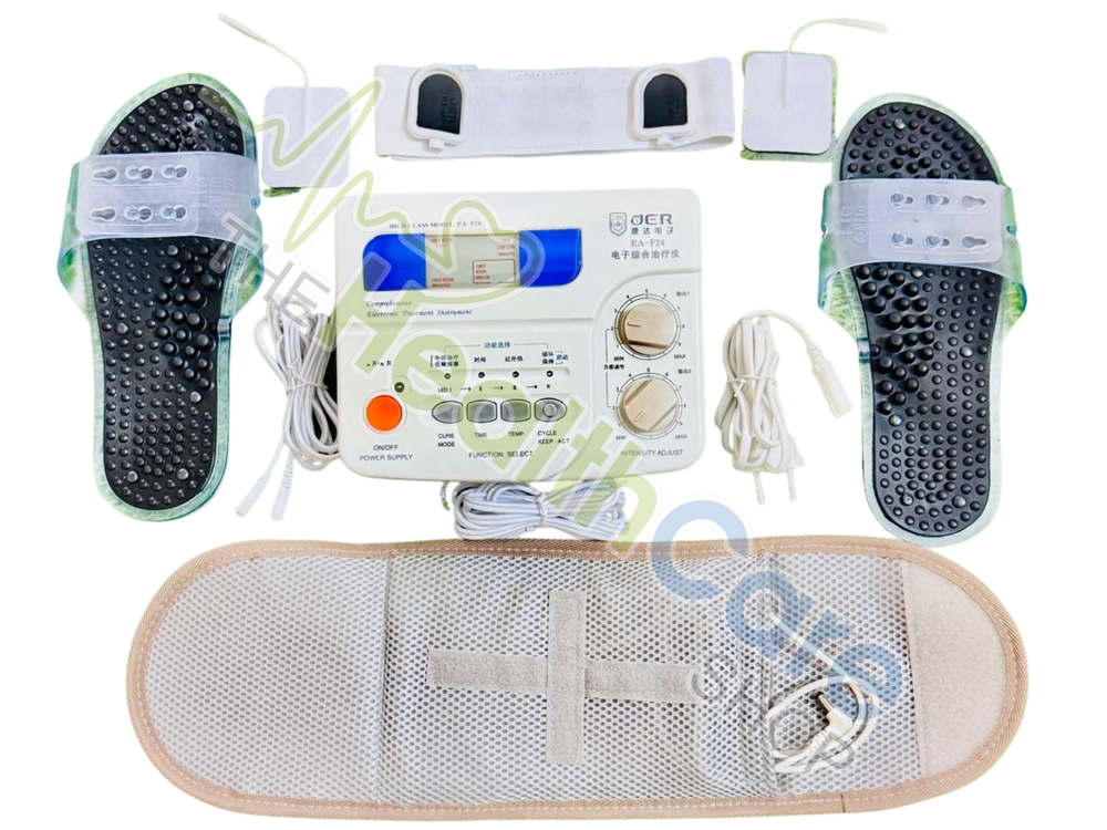 Jer Physio Ea F24 Electro Therapy Machine Pulse Massager Heat Belt - The Healthcare Shop Pakistan
