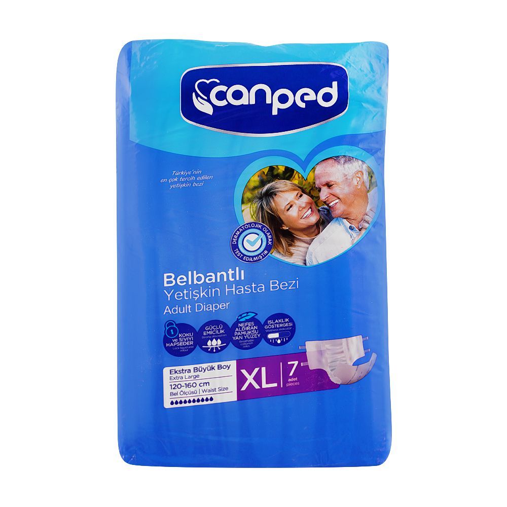 CANPED DIAPER ADULT EXTRA LARGE 7PCS 120-160 CM BASIC Default Title - MamasJan Grocery Nonfood