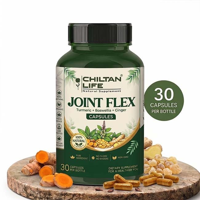 Joint Flex Capsule 100% Natural Joint Flex Capsule Tablets 30 Per Bottle 500mg - Mamasjan