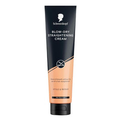 Schwarzkopf Hair Cream Blow Dry Straightening Cream With Shea Butter 150Ml