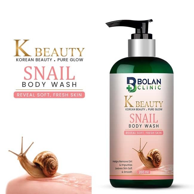 K Beauty Snail Body Wash - Mamasjan