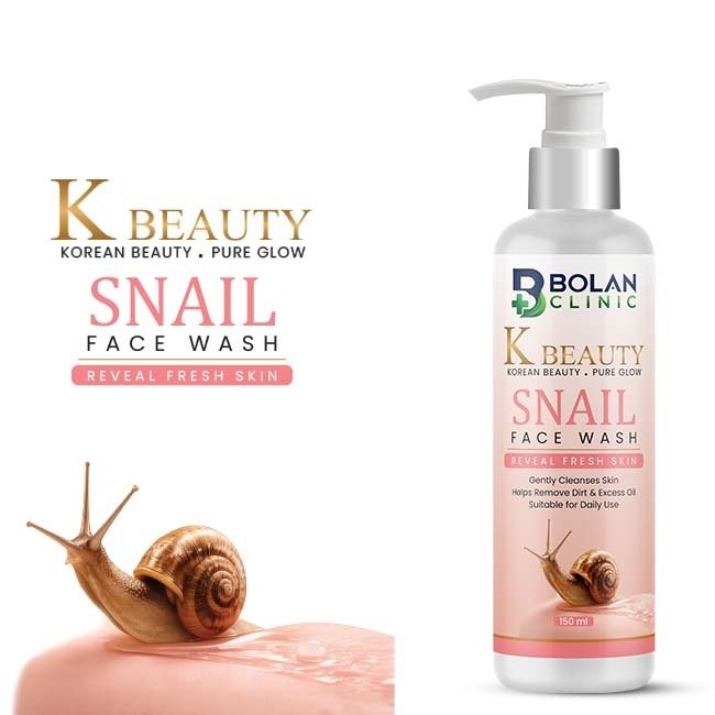 K Beauty Snail Face Wash - Mamasjan