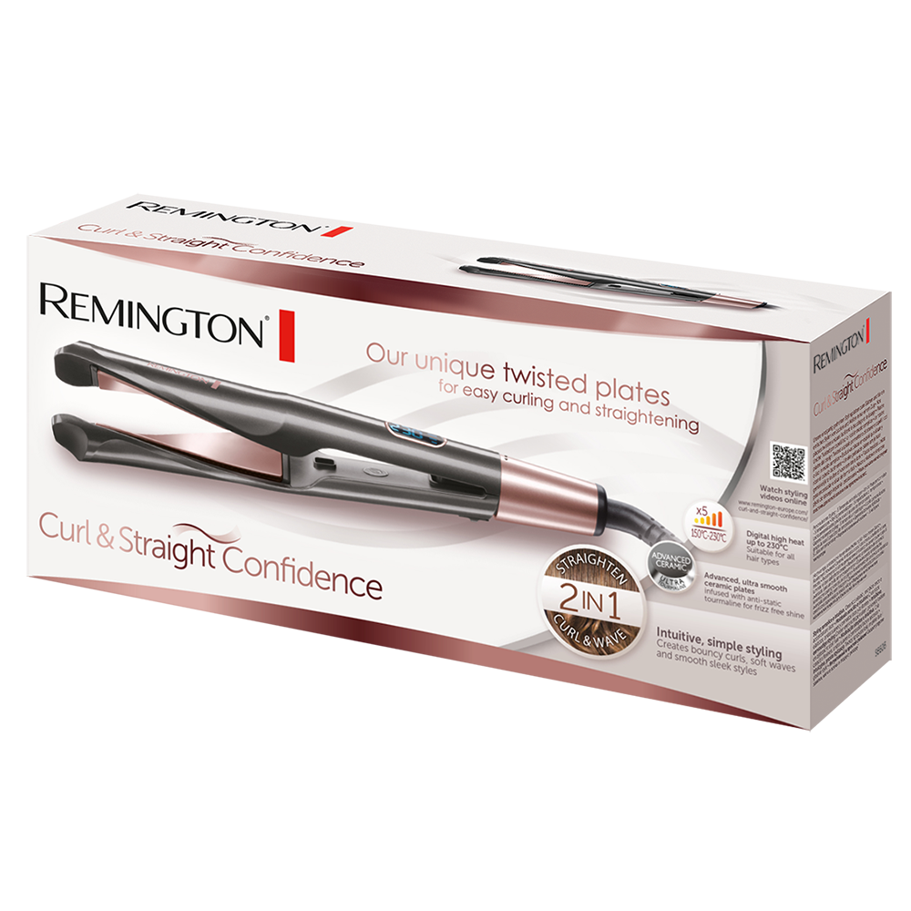 Remington Hair Straightenecurl Straight Confidence R S6606