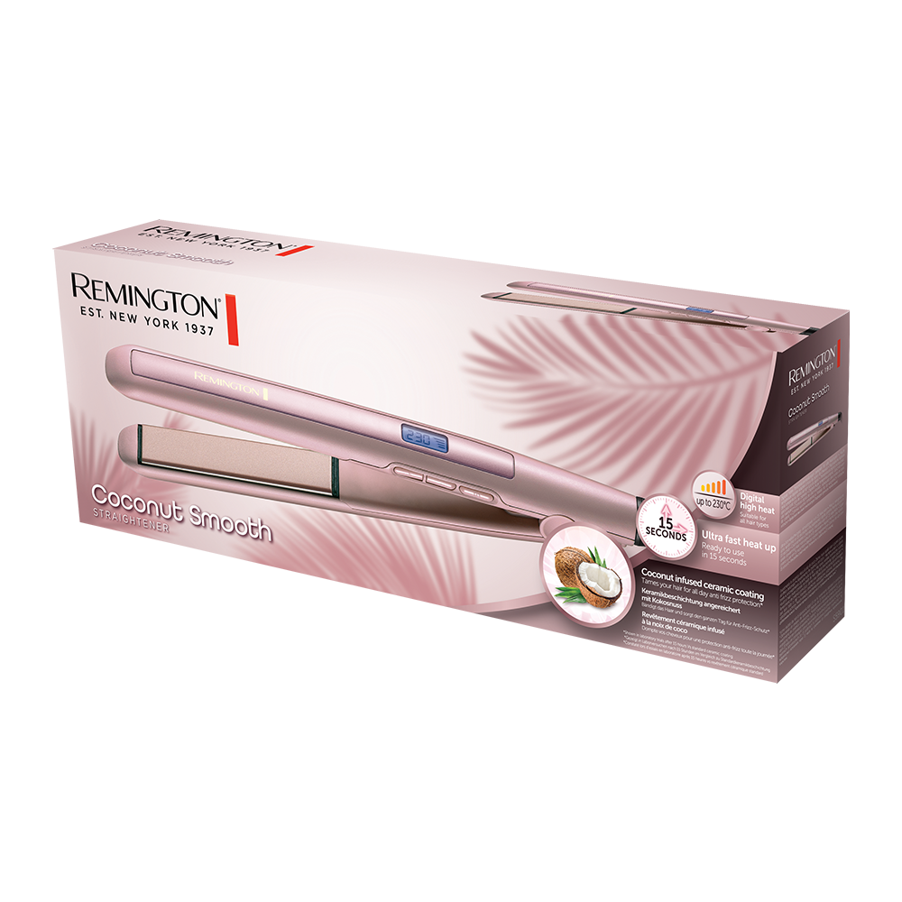 Remington Coconut Smooth Hair Straightener S5901 1