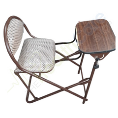 Folding Namaz Chair With Attached Table - The Healthcare Shop Pakistan