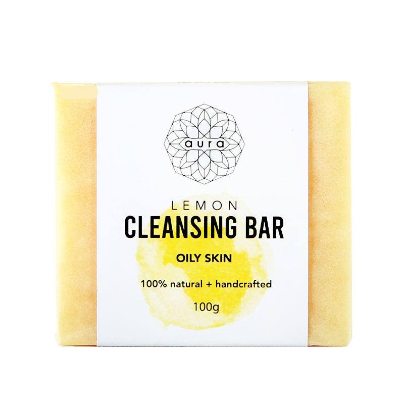 AURA LEMON CLEANSING BAR 100G Default Title - MamasJan Makeup
