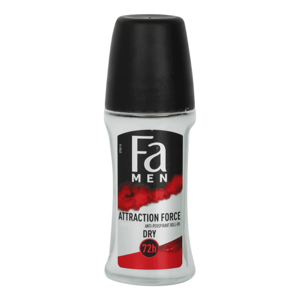 FA MEN ROLL ON ATTRACTION FORCE SEDUCTIVE SCENT 50 ML Default Title - MamasJan Grocery Nonfood