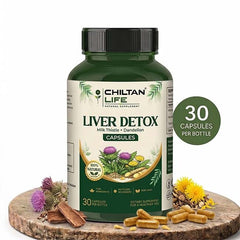 Liver Detox Capsule 100% Natural Liver Detox Capsule Tablets 30 Per Bottle 500mg - Mamasjan
