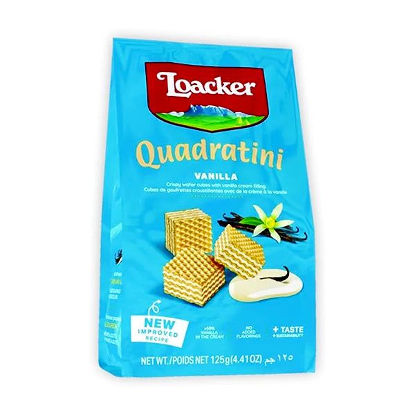 LOACKER WAFER VANILLA125 Grams