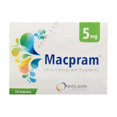 Macpram Tablets 5mg (1 Box = 14 Tablets)