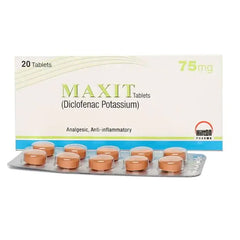 Maxit Tablets 75mg (1 Strip = 10 Tablets)