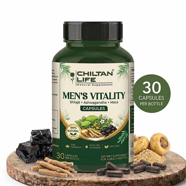 Mens Vitality Capsule 100% Natural Mens Vitality Tablets 30 Per Bottle 500mg - Mamasjan