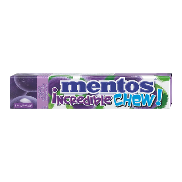 Mentos Incredible Chew Grape Stick