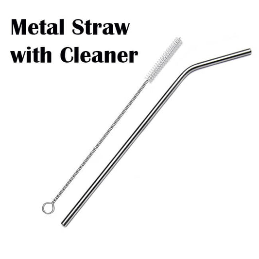 Metal Straw 🧃 Stainless Steel Made From Food Grade Material For Perfect Hygiene Life 🧬