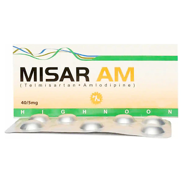 Misar-Am Tablets 5mg/40mg (1 Strip = 10 Tablets)