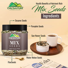 Mix Seeds – Rich in Antioxidants, Metabolism Booster & Good Source of Omega-3
