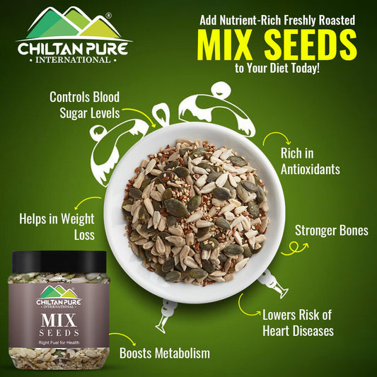 Mix Seeds – Rich in Antioxidants, Metabolism Booster & Good Source of Omega-3