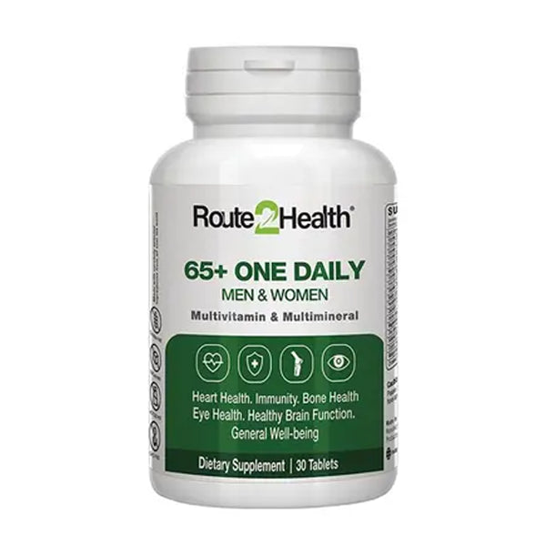 Route 2 Health 65+ One Daily Tablets  (1 Bottle = 30 Tablets)