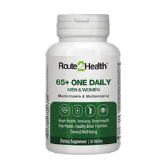Route 2 Health 65+ One Daily Tablets  (1 Bottle = 30 Tablets)