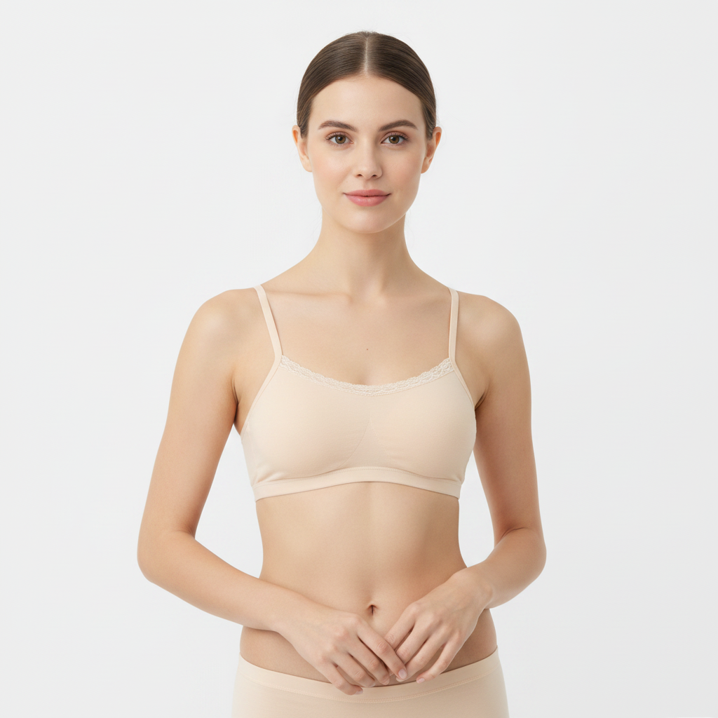 FEHUABA B.DEE PADDED WITHOUT HOOK 8205 White / Free - MamasJan Lingerie