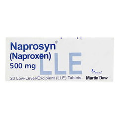 Naprosyn Tablets 500mg (1 Strip = 10 Tablets)