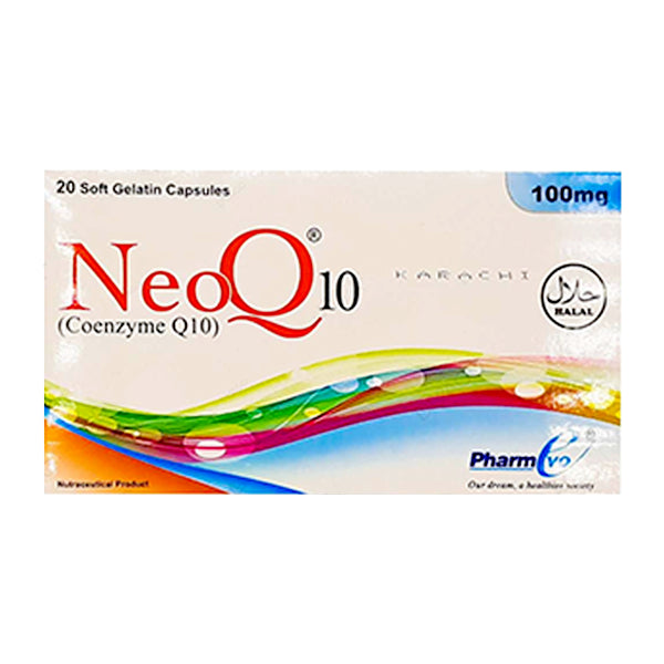 Neo Q10 Capsules 100mg  (1 Strip = 10 Capsules)