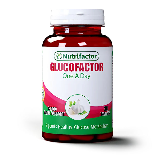 Nutrifactor Glucofactor Tablets  (1 Bottle = 30 Tablets)