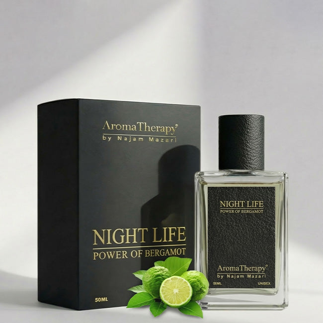 Night Life Natural Perfume - Infused with Bergamot for a Citrusy, Blissful Fragrance that Captivates the Senses (Guilty absoult)