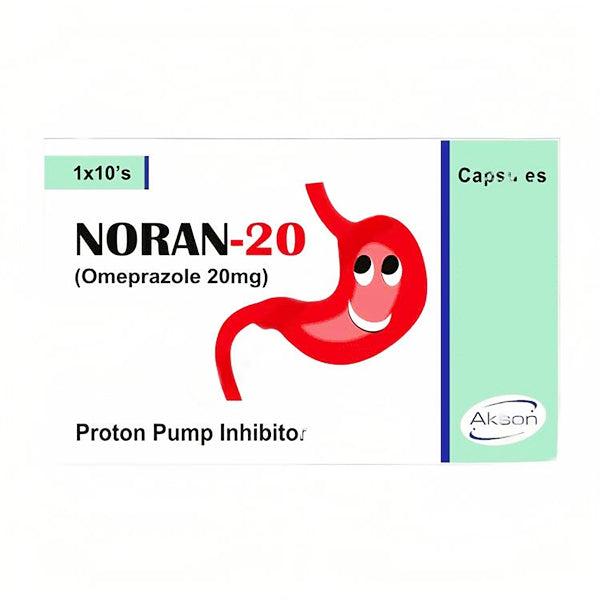 NORAN Capsules 20mg (1 Box = 10 Tablets)