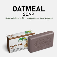 OATMEAL Soap – Absorbs Sebums or Oil & Help Reduce Acne Symptom