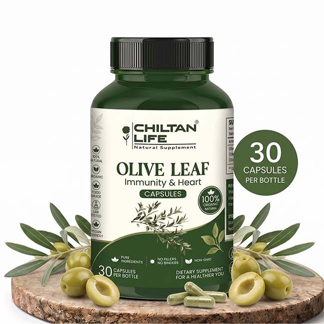 Olive Leaf Capsule 100% Natural Olive Leaf Tablets 30 Per Bottle 500mg - Mamasjan