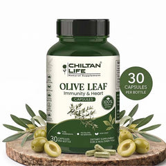 Olive Leaf Capsule 100% Natural Olive Leaf Tablets 30 Per Bottle 500mg - Mamasjan
