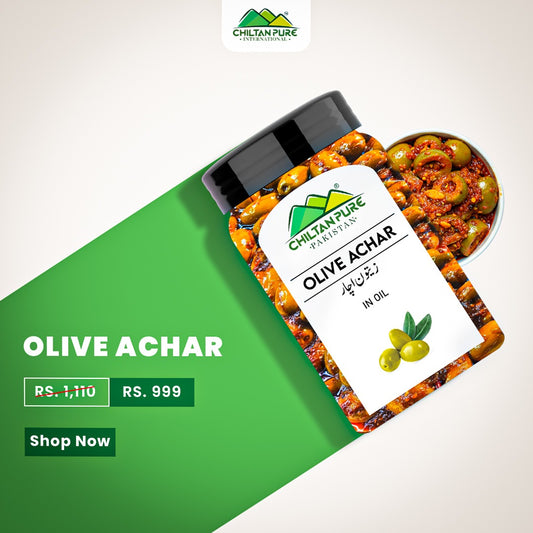 Olive Achar (زیتون کا اچار) – Fresh & Natural Olive Achar with Rich Spices