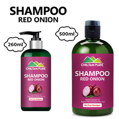 Red Onion Shampoo 🧅 Natural Solution for Regrow Hair & Prevent Hair Loss 100% Results