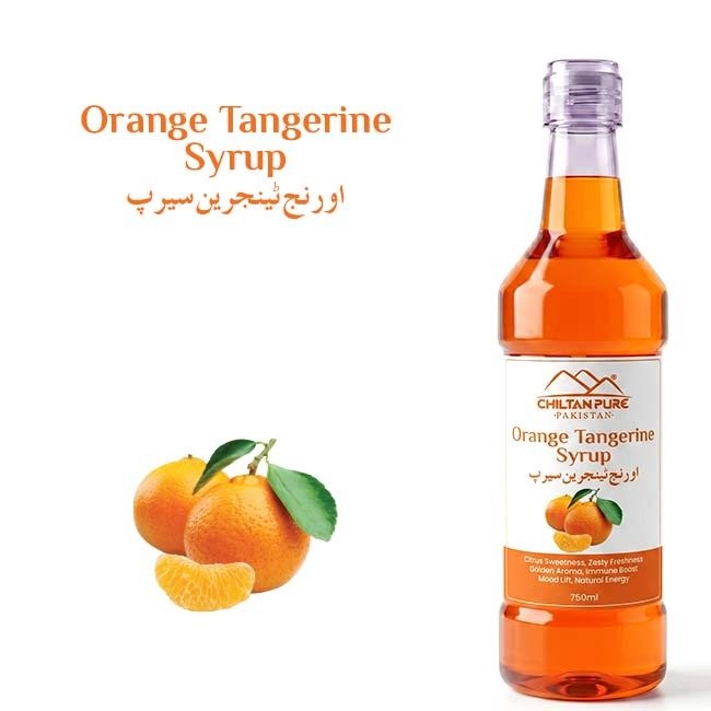 Orange Tangerine Syrup / اورنج ٹینجرین سیرپ - ChiltanPure