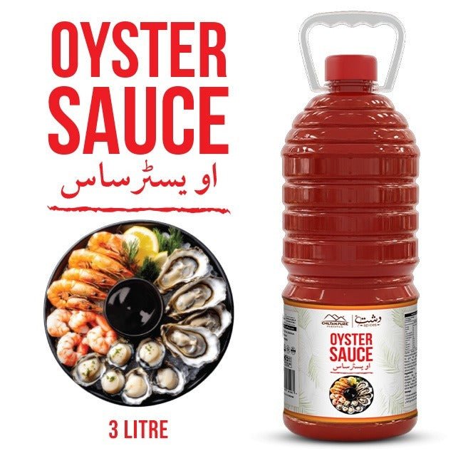 Oyster Sauce 3 Liter Bulk For HORECA Family, Hotels, Restaurants, Catering ,Cafes. - ChiltanPure
