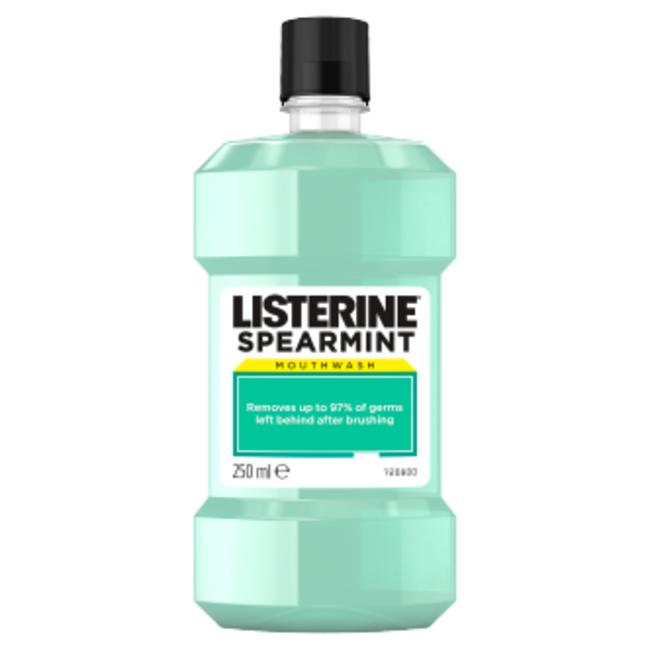 Listerine Spearmint Mouth Wash 250Ml