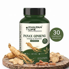 Panax Ginseng Capsule 100% Natural Panax Ginseng Tablets 30 Per Bottle 500mg - Mamasjan