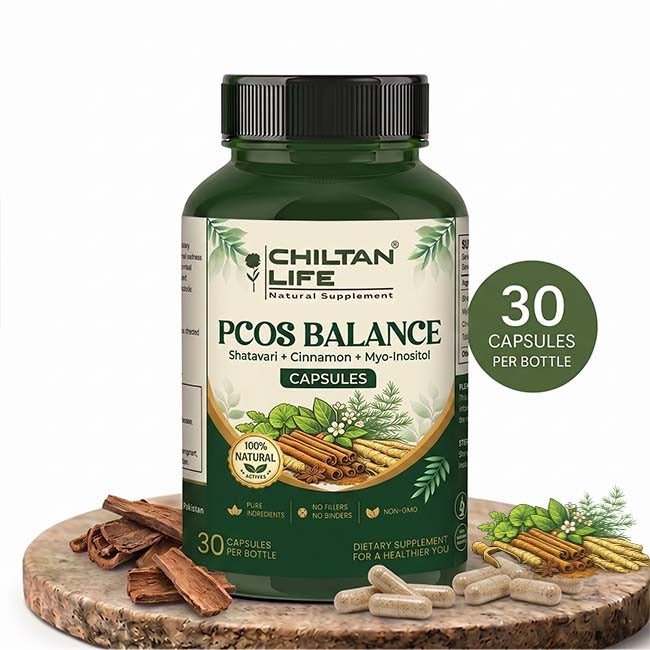 Pcos Balance Capsule 100% Natural Pcos Balance Tablets 30 Per Bottle 500mg - Mamasjan