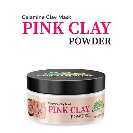 Pink Clay Powder / پنک مٹی پاؤڈر / Gross Weight 250gm - ChiltanPure