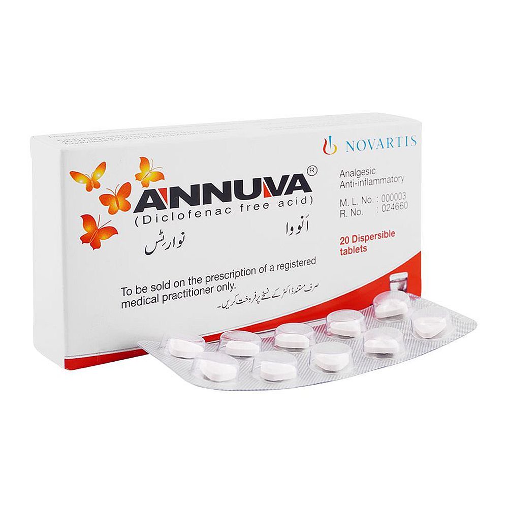 Novartis Pharmaceuticals Annuva Tablet, 50mg, 1-Strip product image - Mamasjan