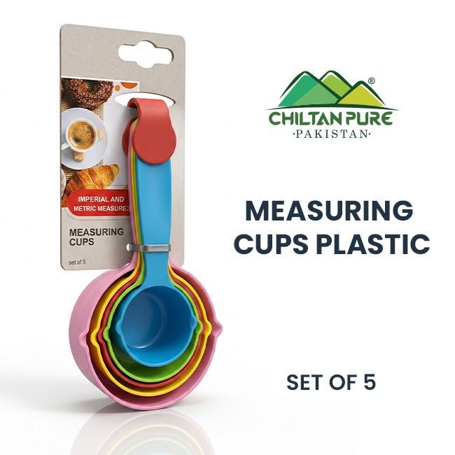 Plastic Measuring Cups / پلاسٹک میژرنگ کپ - ChiltanPure