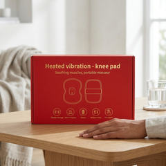 Premium Heated Vibration Knee Pad Smart Thermal Knee Massager With Touch Control Panel - The Healthcare Shop Pakistan
