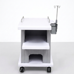 Ultrasound Trolley With Iv Pole - The Healthcare Shop Pakistan
