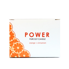 Aura Power Aromatic Candle Default Title - MamasJan Makeup