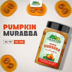 Pumpkin Murabba - Made with Ripe Pumpkins, Boosts Immunity, Heart-Friendly, Beneficial for Skin Health & Eyesight