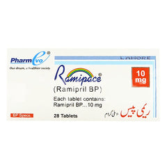Ramipace Tablets 10mg (1 Strip = 14 Tablets)